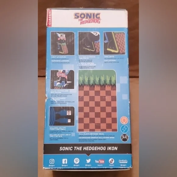 Sonic The Hedgehog Lightup Gaming Phone Holder